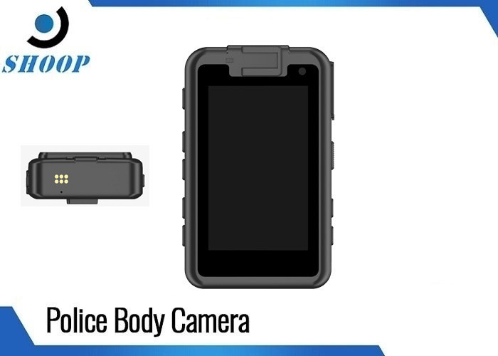 cámara gastada del cuerpo de GPS 1296P Bluetooth de la memoria 64G para la aplicación de ley