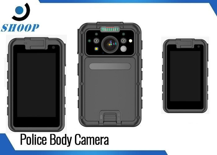 Cámara llevada cuerpo usable del cuerpo de 1296P HD con la pantalla táctil de 3,1 pulgadas